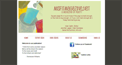 Desktop Screenshot of misfitmagazine.net